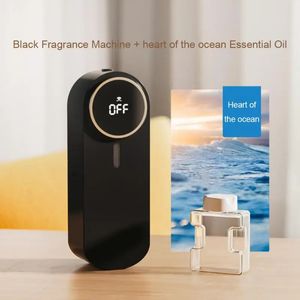 Essential Oils Diffusers Reed Diffuser sätter USB Portable Luftrenare Skärm Display väggmonterad rum doftmaskin olja 230928