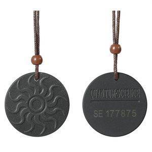 Anti EMF Strahlung Schutz Anhänger Energie Halskette Für Männer Frauen Skalare Quantum Bio Wissenschaft Negative Ionen Necklaces244b