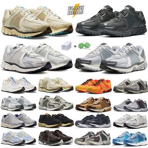 2024 Vomero 5 Homens Mulheres Correndo Tênis Sneaker Vasto Preto Cinza Varsity Milho Olive Pure Platinum Photon Poeira Cobblestone Lobo Cinza Bege Mens Treinadores Esportes Sapatilhas