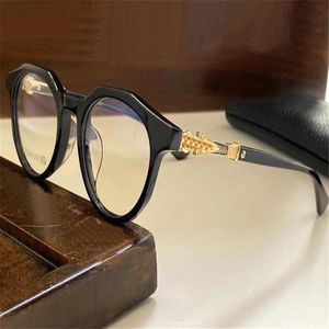 Nuovi occhiali da vista MUFFIN design occhiali montatura rotonda vintage stile semplice lenti trasparenti di alta qualità con custodia trasparente per occhiali323x