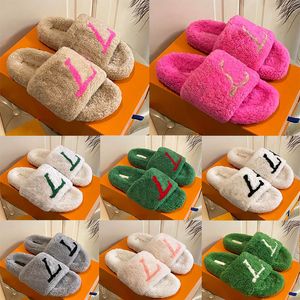 paseo comfort Luxury Indoor Hotel designer slippers Furry Fluffy women slides for men women Furry Fluffy Wool rubber slippers house slippers fur slippers