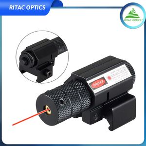 Raggio laser rosso Mirino a punti Fucili Pistole Pistole laser rosse Attacco Picatinny