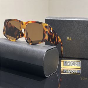 Fashion Classic Designer Sunglasses For Men Women Sunglasses Luxury Polarized Pilot Oversized Sun Glasses UV400 Eyewear PC Frame Polaroid Lens S6023