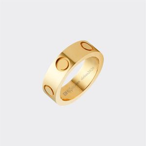 Liebesring, Schmuckdesigner für Damen, Designerring, Ringe aus Titanstahl, vergoldet, nie verblassend, antiallergischer Goldring; Shop 21286T