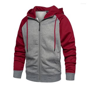 Giubbotti da uomo 2024 Autunno e Inverno Maglione con cappuccio Cardigan Formato europeo Cappotto con cerniera casual Moda allentato spazzolato Top maschile