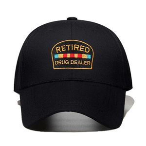 whole Retired Drug Dealer Hat Dad Hat Cotton Baseball Cap Style Low Profile golf cap hats men women snapback hip hop garros Dr240K