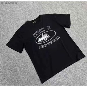 メンズコルテスTシャツ夏の女性用トップファッションストリートスタイルのアルファベット印刷トレンドデザイナーコルティエスカーゴシャツ