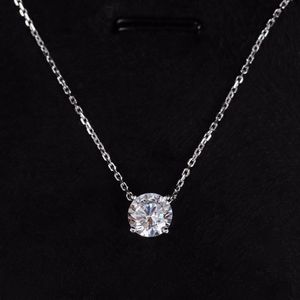 Luxurious quality Have stamp pendant necklace with one diamond for women and girl friend wedding jewelry gift PS35442503