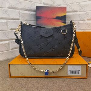 Hochwertige Umhängetasche, klassische Tasche, Handtasche, Frauentasche, geprägte Leder -Crossbody -Tasche, Kettenbeutel, exquisite Verpackung, kostenloser Versand