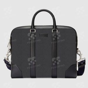 Tygväskor BROSFACES Designer Laptop Bag for Men Luxury Sacoche Fashion Purses Laptop Portcase Bag Classic Commuter Crossbody Bags LBR M40567