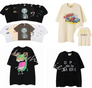 Galleries Tee Depts T shirts Mens Designer Fashion short sleeves Cottons Tees letters Print High Street Luxurys Women Leisure Unisex Tops Size S-XL