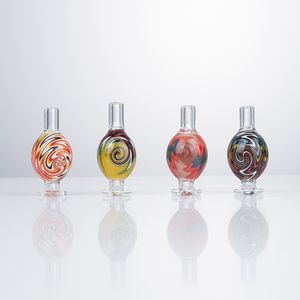 CSYC CA005 Cachimbo de quartzo Banger Nail Carb Cap 22mm OD Wig Wag Caps Dab Rig Glass Water Bong Bubbler Pipes Dabber Tool