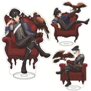 Schlüsselanhänger Anime Blue Lock Isagi Yoichi Seishiro Nagi Siteing In Sofa Acryl Stand Figur Cosplay Modell Platte Spielzeug Sammlung Desktop Dekor