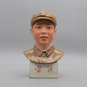 Lei Feng, biust ceramiczny, dzieła kolekcjonerskie