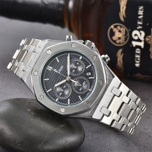 Nouveau Top marque AP montre pour hommes en acier inoxydable calendrier saphir automatique concepteur mouvement multifonction chronographe homme montres