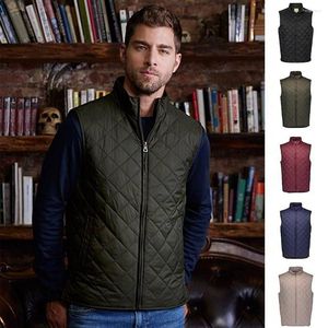Men's Vests Mens Quilted Puffer Vest Lightweight Padded Insulated For Men Outdoor Sports Windproof Warm Hiking Clothing