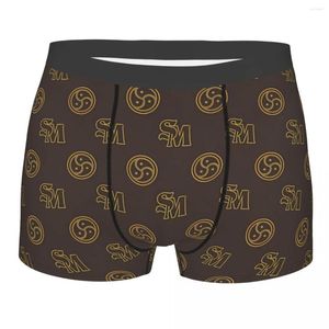 Underpants SM Triskelion BDSM Panties Shorts Boxer Briefs Male Underwear Sexy