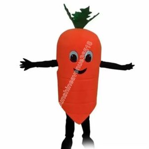 Halloween Carrot Mascot Costume High Quality Cartoon theme character Carnival Adults Size Christmas Birthday Party Fancy Outfit