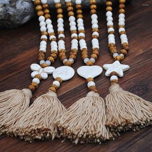 Chains Boho Bohemian Pendant Necklace Tassel Dangle Fashion For Jewelry