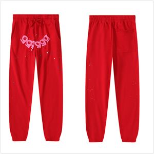 Designer Pants Spider Vintage Cargo SP5DER JOGGERS Dresspants Cargos Graffiti Print Drespant Jogger Pantalon High Street Hip Hop pary