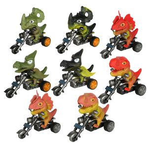 Dinosaurie Motorcykel leksak barnbilströghetssimulering tyrannosaurus rex lokomotiv