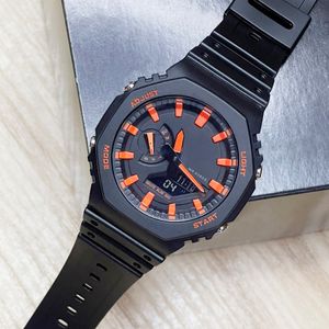 Full-featured Wrist Watches LED Dual Display Men Women Girl Casual Sports Electronic Analog Digital Ladies Waterproof Clock Gm GA - 04