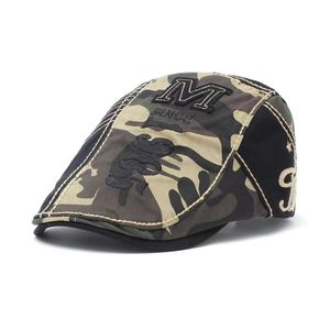 Basker Jamont kamouflage basker Damski Chapeu Masculino Sports Fishing Baret Dames Muts åttonal designer camo hatt