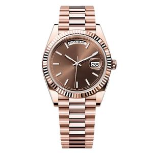 AAA Quality Mens relógios Designer Designer Máquinas automáticas Relógios 36 mm 41 mm Relógios de namoro Cronógrafo mecânico Vista Women Women Women Designer Casal Montre