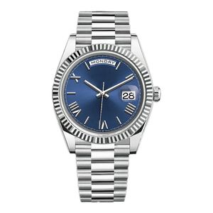 relógios automáticos relógio para homens máquinas de alta qualidade watche 36 mm 41 mm namoro relógio de pulso movimento cronógrafo mecânico relógio feminino designer casal montre