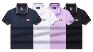 Дизайнерская полоса рубашка поло в рубашках Smake Polos Пчело