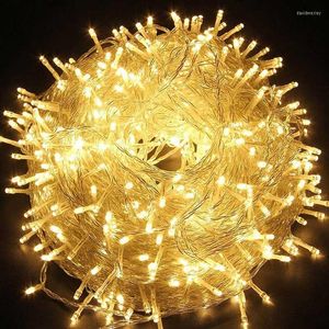 Strings 10M Christmas Led Light Strip EU/US Plugs Holiday Outdoor Fairy Bedroom Garland Lights Year Wedding Party Decoration Lamp