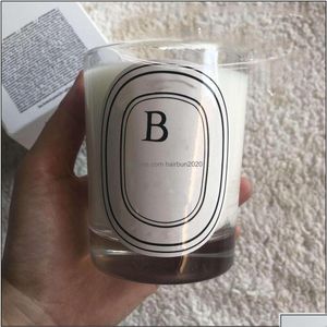 Candles Candles 190G Scented Candle Including Box Dip Colllection Bougie Pare Home Decoration Collection Item Drop Delivery 2022 Gar Dh278b