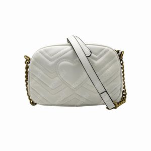 Hohe Qualität Marmont Frauen Handtaschen Silber Kette Umhängetaschen Umhängetasche Soho Tasche Disco Messenger Bag Geldbörse Brieftasche 5 Farben in stoc196j