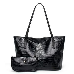 HBP composite bag messenger bag handbag purse new Designer bag high quality fashion Crocodile pattern Two in one combo276G