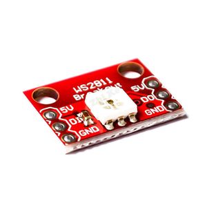 Modulo breakout LED RGB WS2812 Interfaccia a riga singola a colori Per arduino