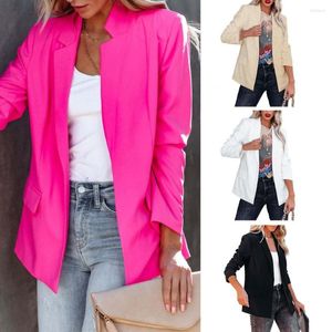 Women's Suits Jacket Blazer Stylish Cold Resistant Office Lady Coat Lapel Suit Female Clothing