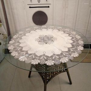 Taça de mesa Topa de toalha de mesa redonda para banquete retangular para festa de casamento