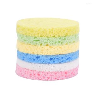 Makeup Sponges 10Pcs Sponge Cleaning Compression Soft Facial Wash Puff Cleanser Comfortable Spa Exfoliating Face Care Tool
