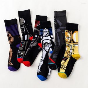 Herrensocken Storm Troops Cosplay Wookiees Jedi Knight Mode Persönlichkeit Lustige Männer Frauen Socke Vier Jahreszeiten Skateboard