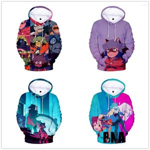 Erkek Hoodies anime bna marka hayvan 3d Erkekler Kadın Çocuklar Uzun Kollu Büyük Boy Hoodie Sweatshirt Sakiller Erkek/Kız Giyim