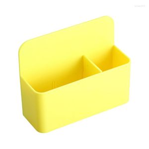 Storage Boxes Remote Control Box Pencil Makeup Desk Pen Holder Organizer Stand Case School Office Stationery