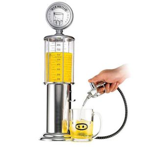 New Mini Beer Dispenser Machine Drinking Vessels Single Gun Pump with Transparent Layer Design Gas Station Bar for Drinking Wine NNB218r