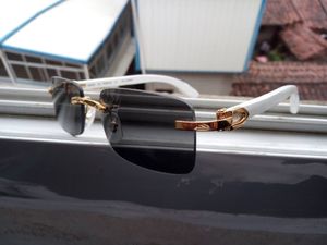 نظارة شمسية مصممة للعلامة التجارية رجال الرجعية خمر النظارات