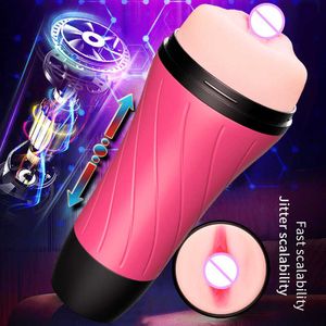 Itens de beleza bolso gusssy vibrador automático masculino pênis de pênis real vagina brinquedos sexy brinquedos de buceta artificial destacável masturbação masculina