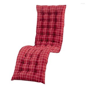 Pillow espreguiçando a espreguiçadeira ao ar livre cadeira de lounge grossa espreguiçadeira acolchoada mobília do pátio