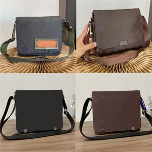 PM District PM Cross Body Bag Man Designer Classic Style Quality High Fashion Men Bags Messenger Borse Crossbody Tela Book Flip Borse