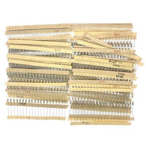 860pcs/lot 5% 1/4W carbon film resistor package 1R to 1M 43 typesby20pcsElectronic parts electronic board