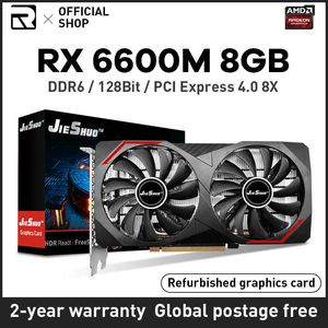 Renovierte AMD RX6600M 8 GB Grafikkarte Radeon RX 6600m GDDR6 128-Bit 14 Gbit / s 7nm Grafikkarte Support CPU Placa de Video