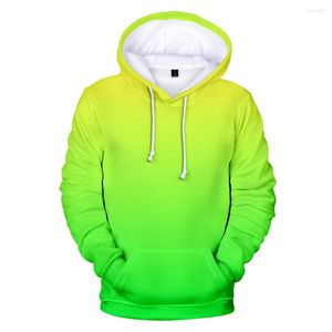 Moletons masculinos de cor de gradiente personalizados cor 3d masculina moda harajuku moletom menino menina maravilhosa roupas esportivas