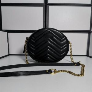 El çantaları Kadın Lüks Tasarımcıları Orijinal Deri Çanta Kadın Yuvarlak Şekli Messenger Çantalar Omuz Crossbody Handbag270c